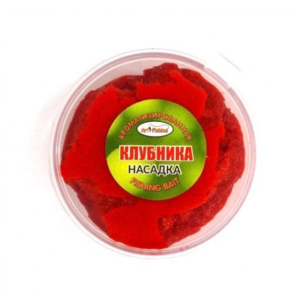 Рибальська манка, насадкова готова, Art Fishing, 60г, смак Полуниця
